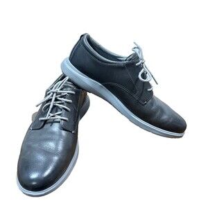 Cole Haan Grand Plus Essex Magnet Black Grey Oxford Shoes Mens 8M
